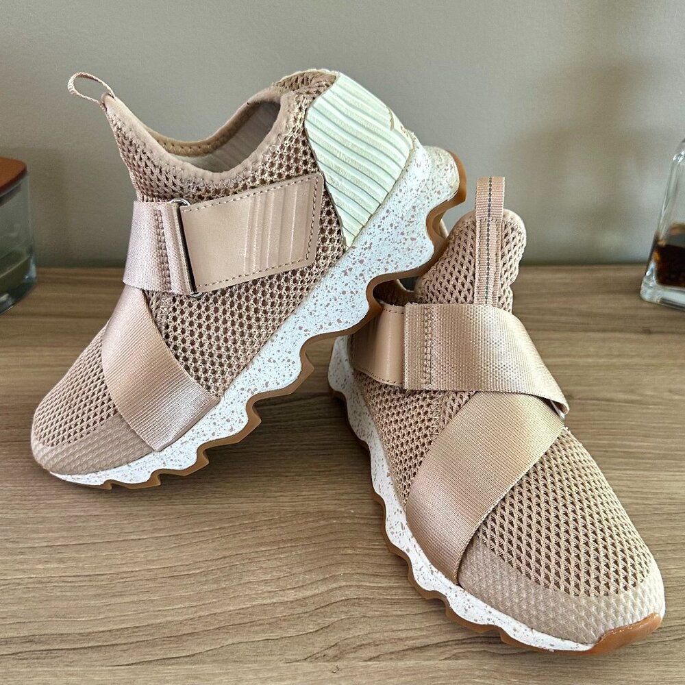 Sorel Kinetic Sneak Mesh Sneakers - Natural - size 6